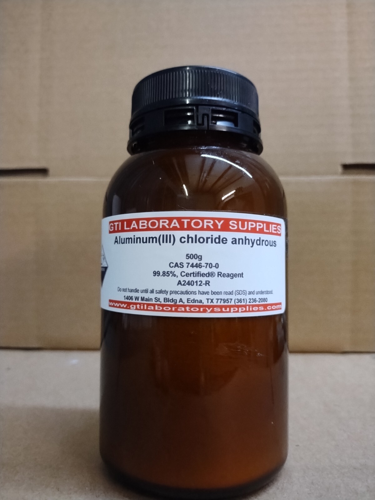 Aluminum(III) chloride anhydrous, Certified® Reagent