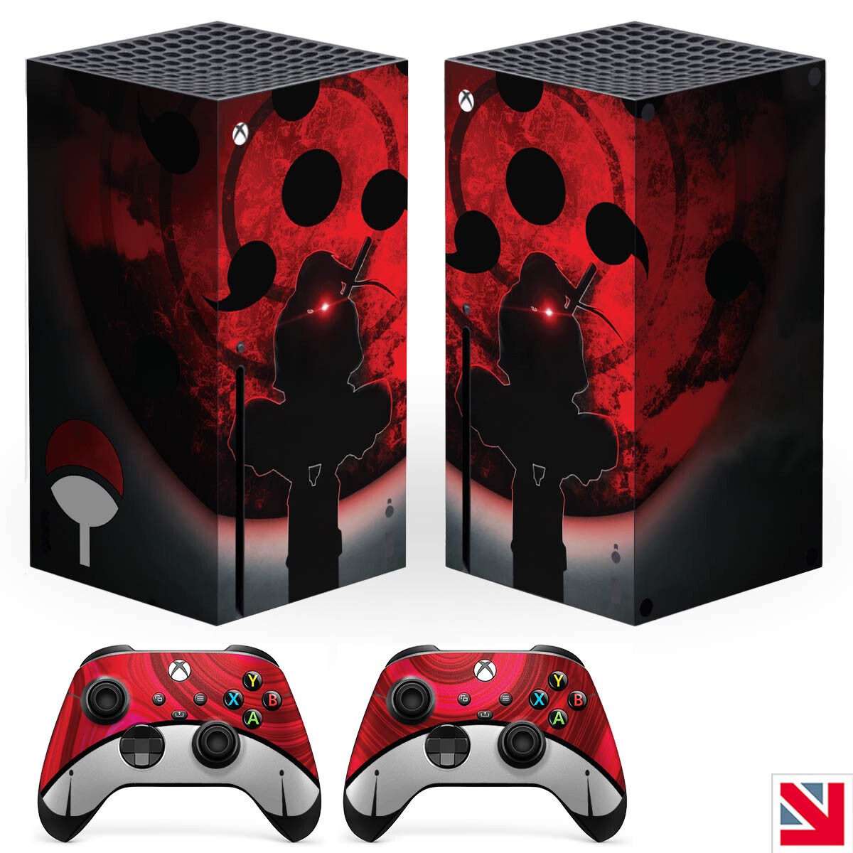 Itachi Naruto Ninja Anime XBOX SERIES X Skin Decal Vinyl Console Wrap