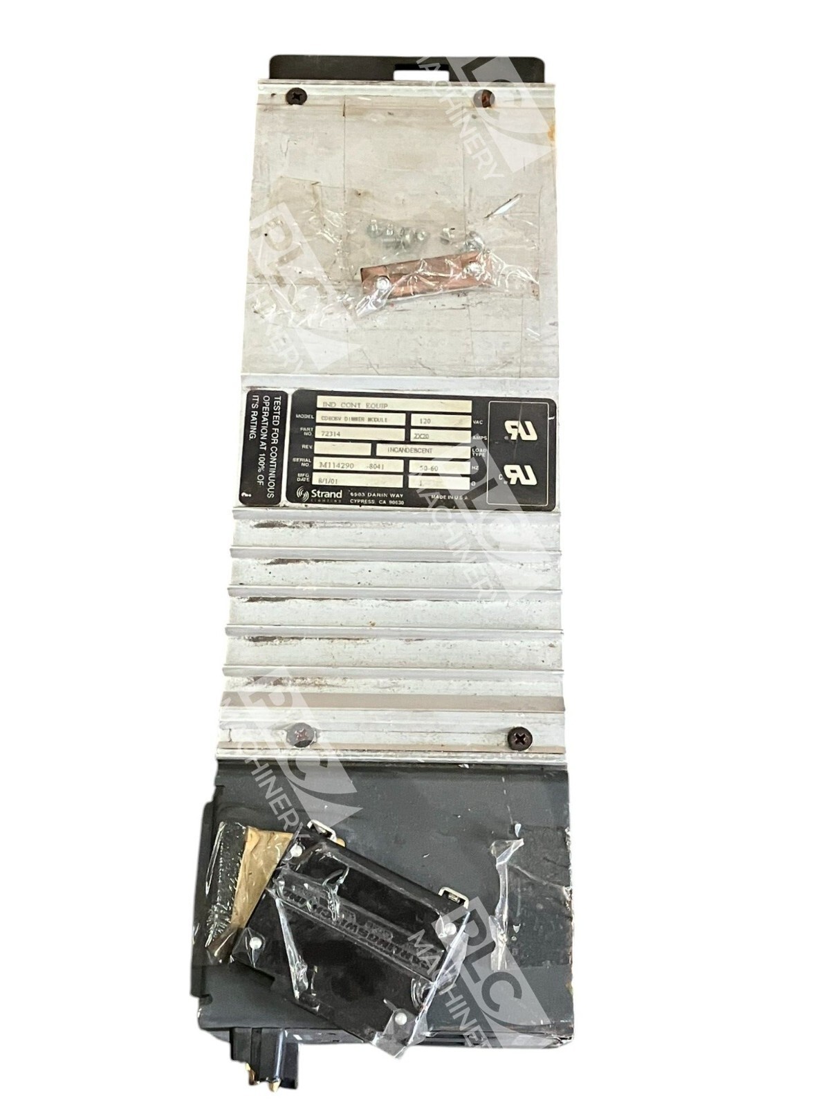 Strand Lighting Dual 2.4kW 120VAC 2X20A Incandescent CD80SV Dimmer Module 72314