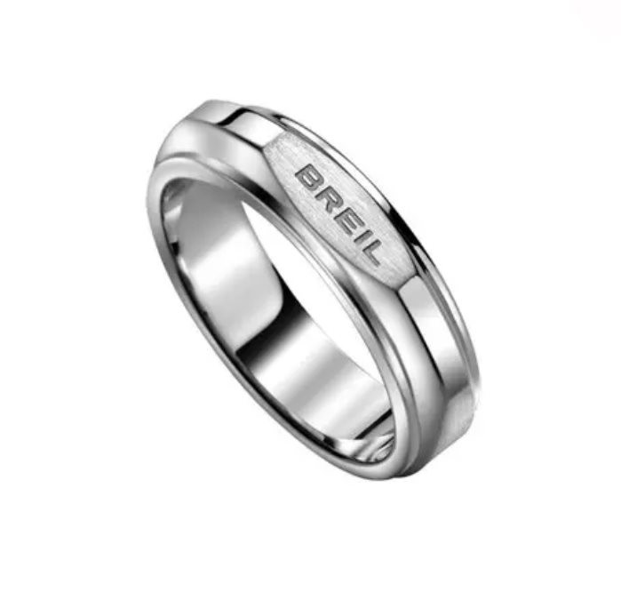 Breil Men's Essence Steel Ring