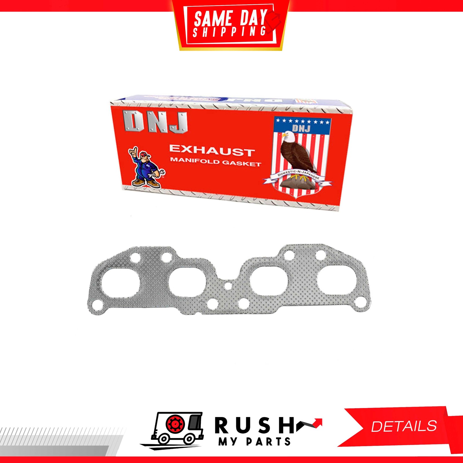 07-13 Exhaust Manifold Gasket For Nissan Altima 2.5L L4 DOHC 16v DNJ EG657