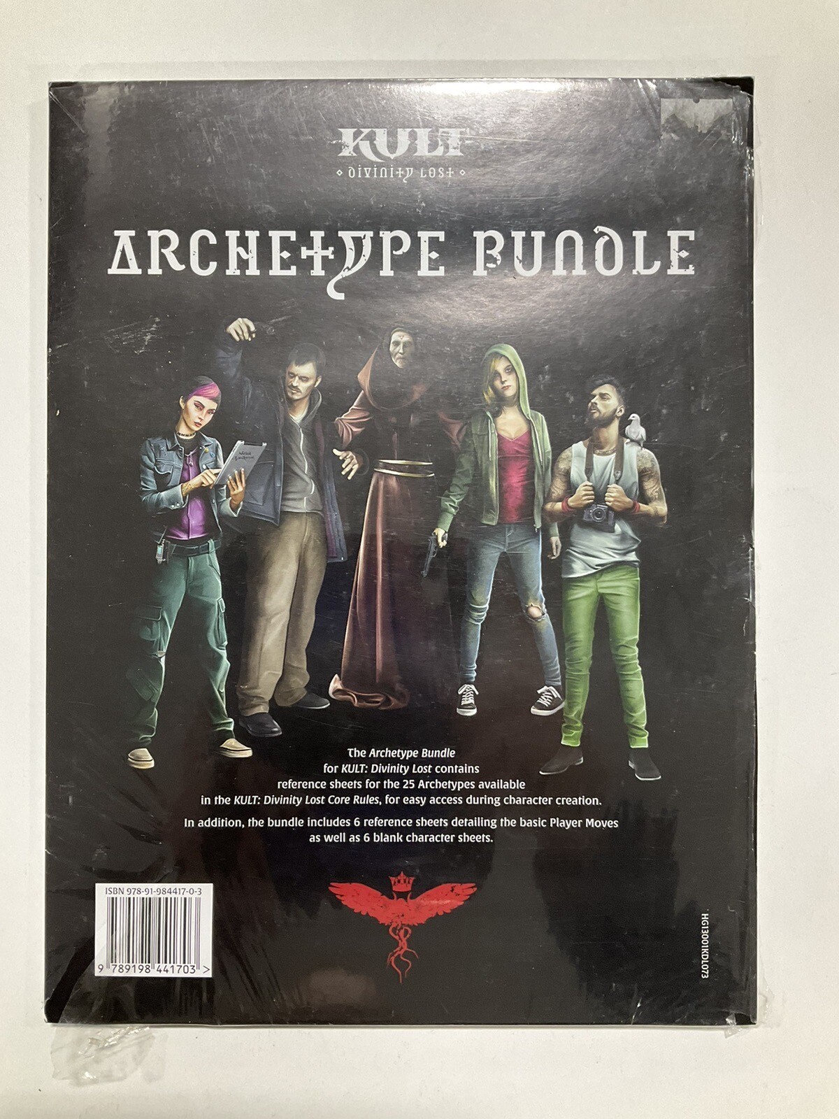 Kult Archetype Bundle DIVINITY LOST Kult RPG Accessory Sealed