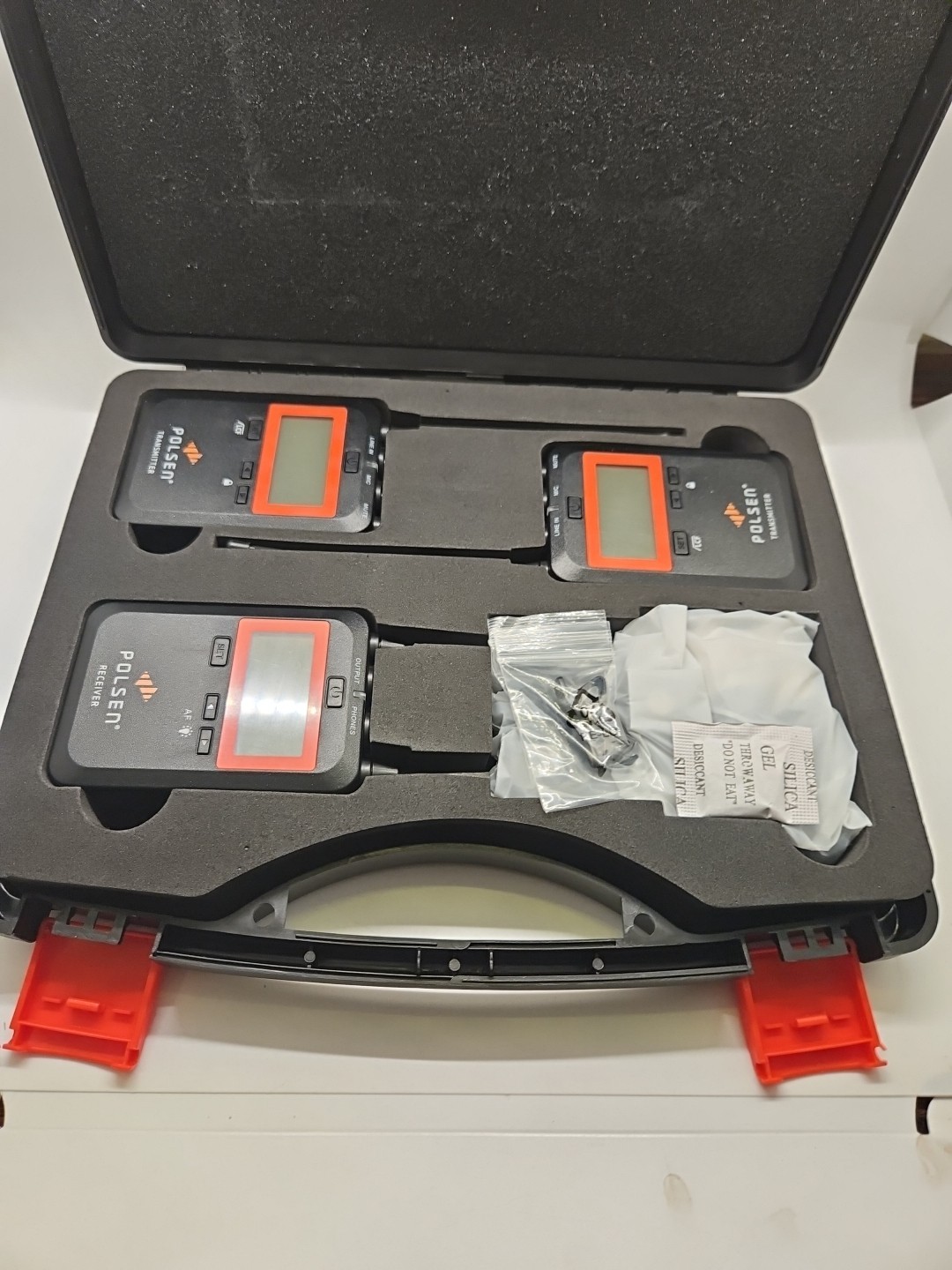 Polsen wireless system Camera-Mountable UWM-2 Lavalier Microphone System