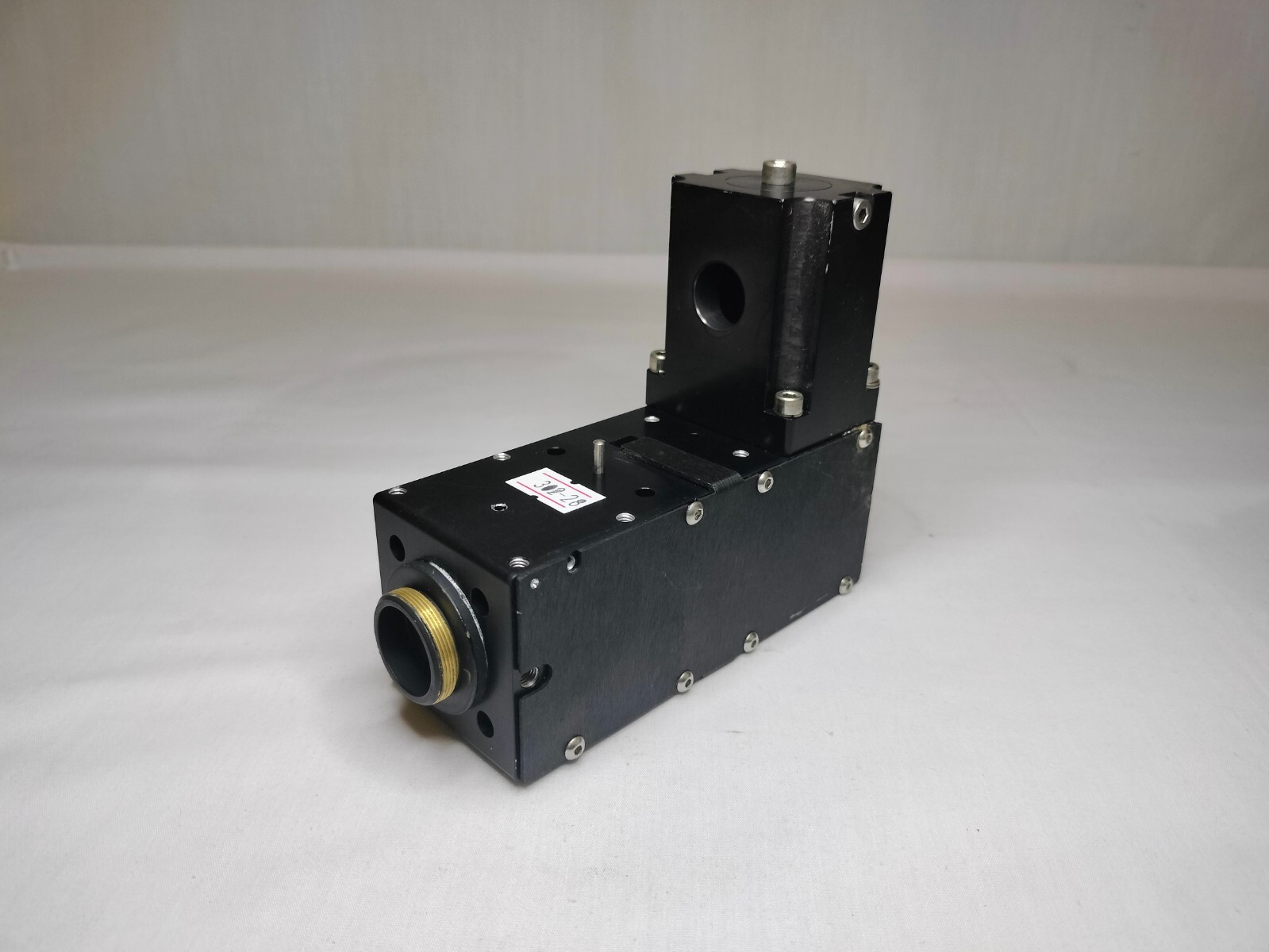 Melles Griot 160/0.17 Microscope Part Assembly w/ 6.3/0.20X Objective Lens