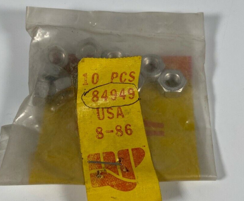 New Holland Case CNH Genuine OEM Nut 86509309 New 84949 Lot of 10