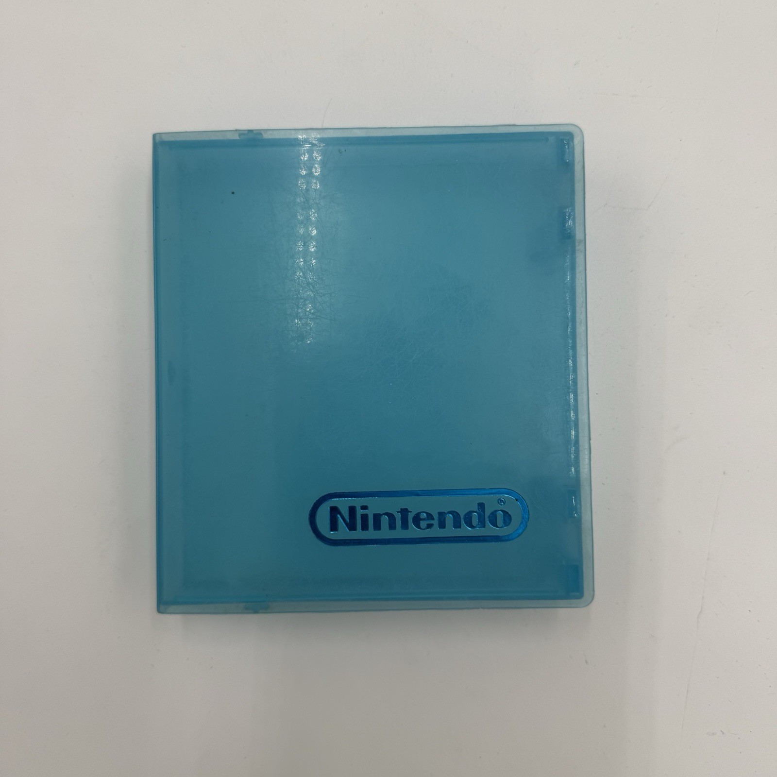 NES Nintendo Hard Plastic Game Case OEM Blue