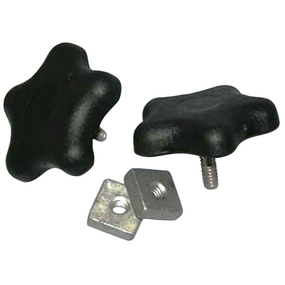 Black Arm Knobs Set of 2 for A&E Awning, Durable Replacement Parts, Easy Install
