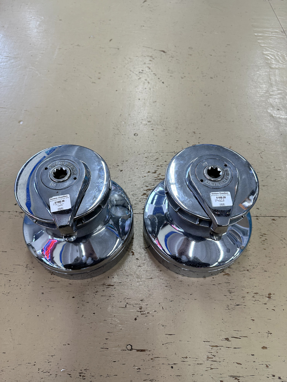 Barlow 32 2-Speed Australia Self Tailing Winches (Pair)