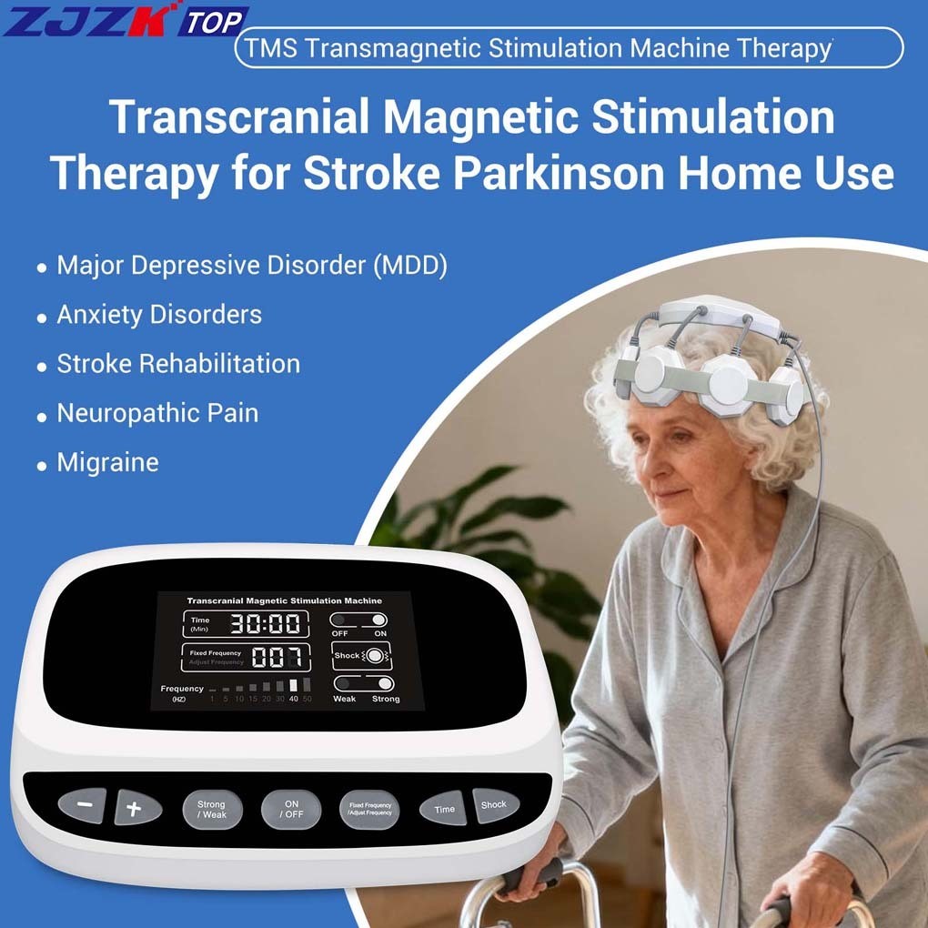 Brain Stimulation rTMS Device for Major Depression, Anxiety & Migraine Relief