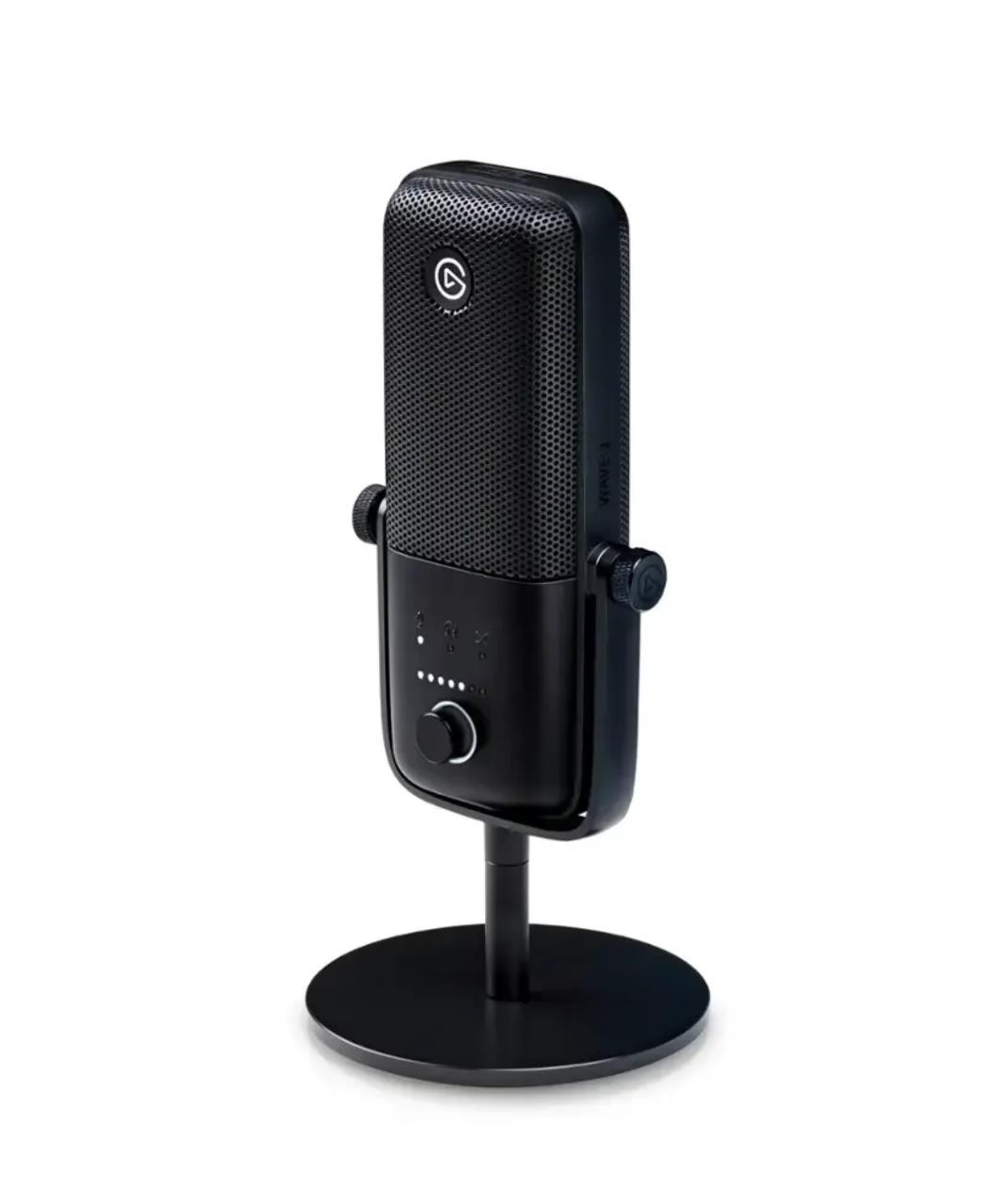 Elgato Wave:3 Wired Cardioid Condenser USB Microphone - Black