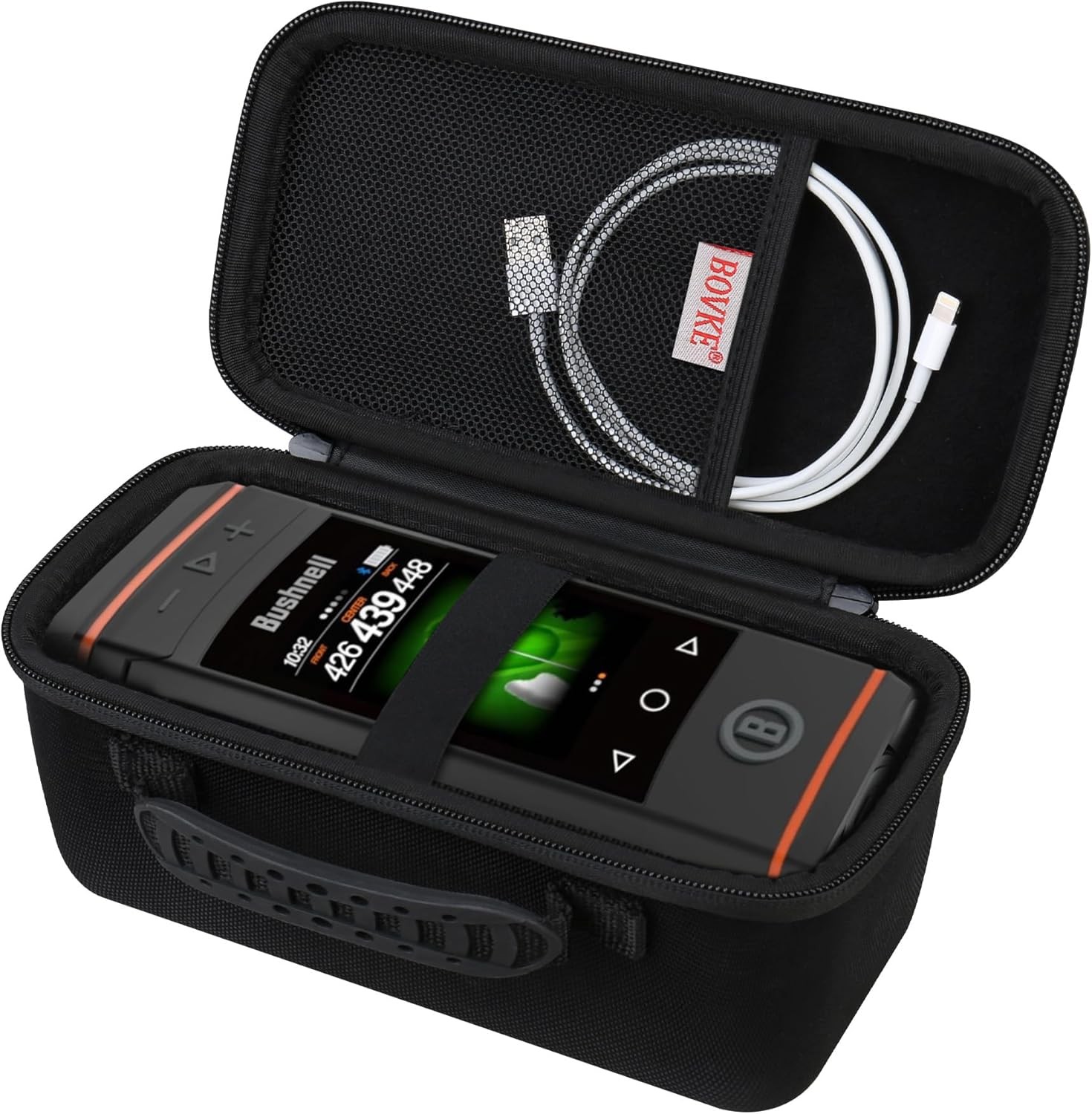 BOVKE Travel Case for Bushnell Golf Wingman HD GPS Speaker, Portable Golf GPS Sp