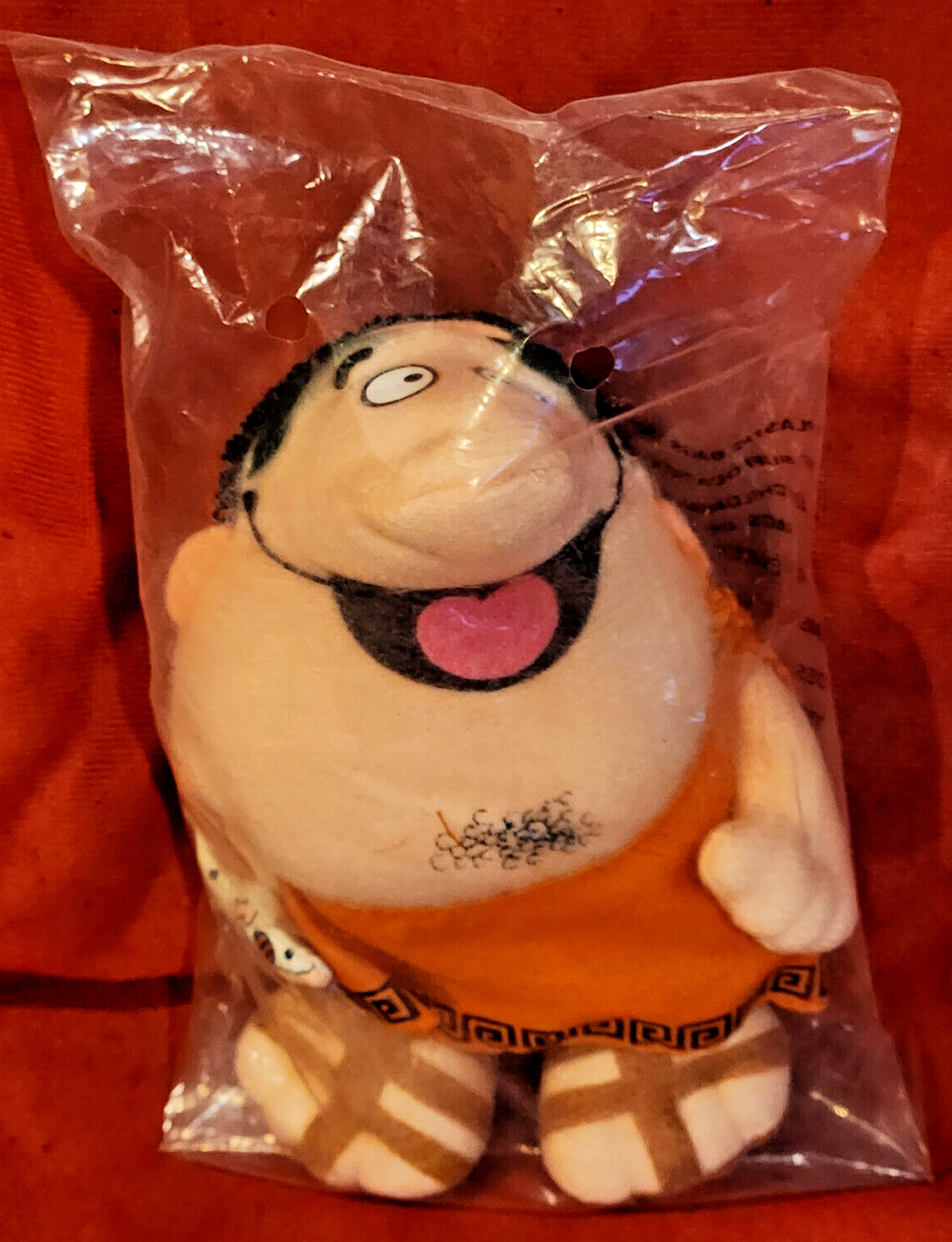 Little Caesars Plush 6" Finger Puppet 1997 Caesar Man Pizza Pizza NOS Unopened