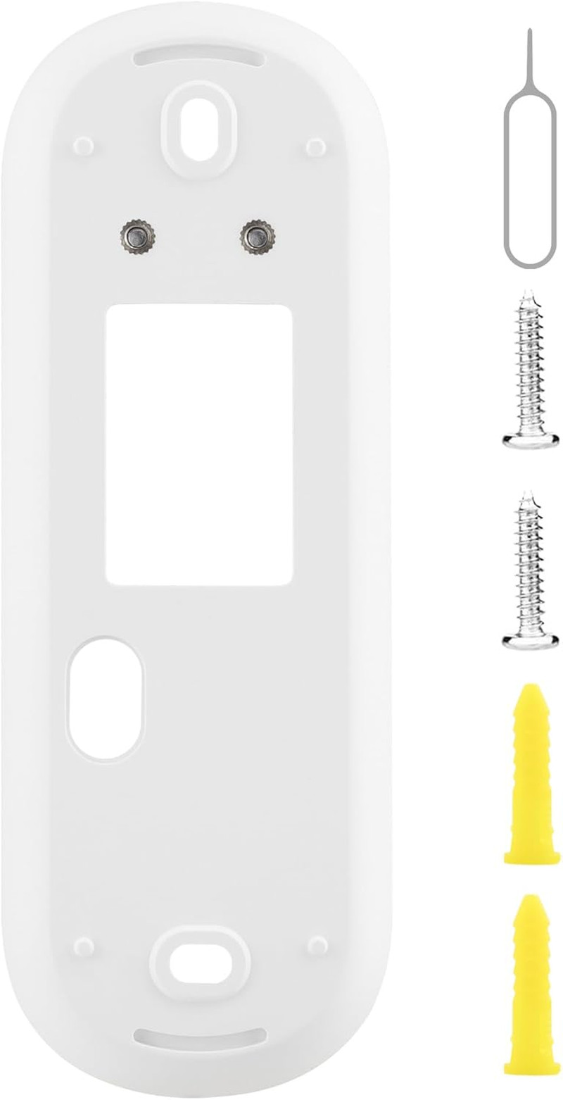 Arlo Video Doorbell 2K Replacement Backplate with Screw Mounting Accessory
