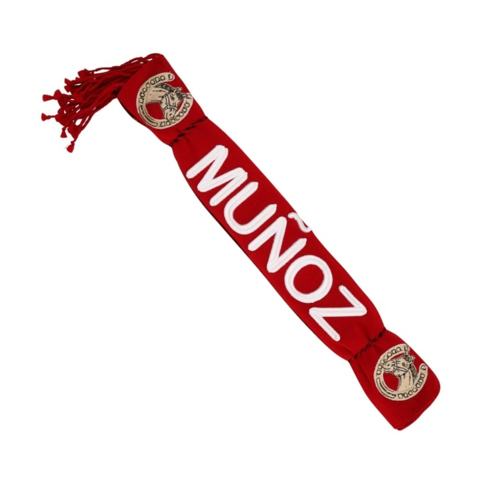 Red Munoz Charro Sarape Montura Charra