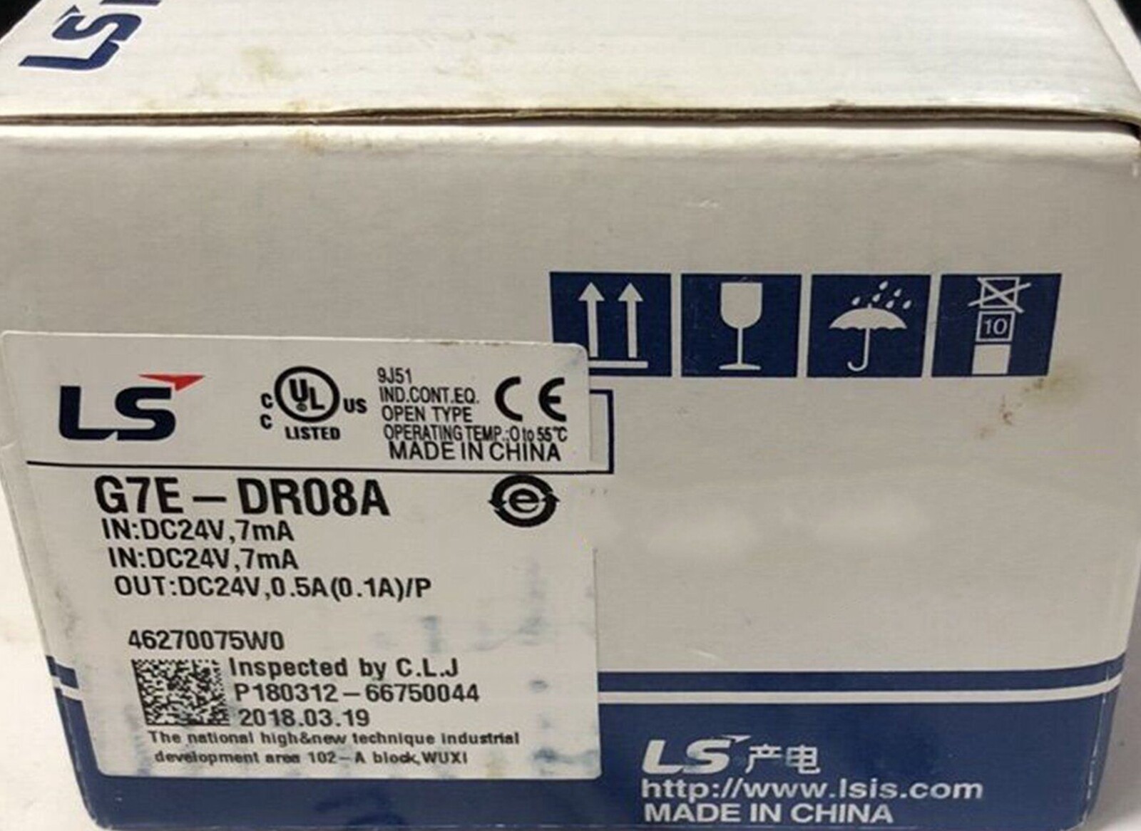 NEW LS LG PLC Expansion Module G7E-DR08A