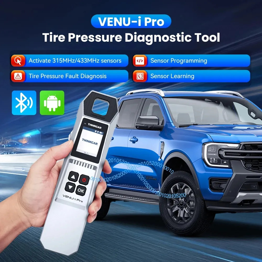 ThinkScan 689BT w/ TPMS Programmer Bidirectional Diagnostic OBD2 E.CU Coding