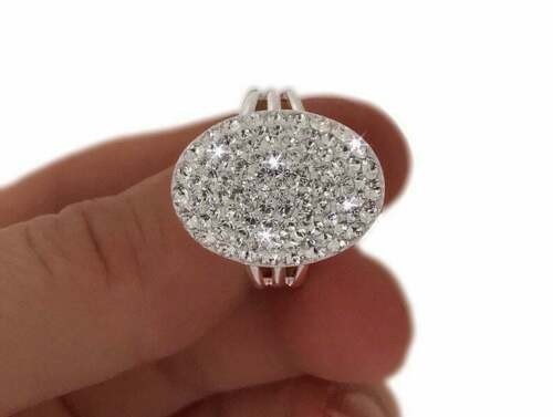 2.50 Ct Round Cut White Diamond Lab-Created Wedding Ring 925 Sterling Silver