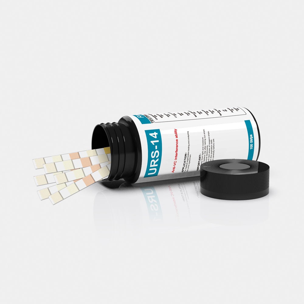 100 Strips 14-in1 Reagent Urinalysis Strips 14 Parameters Urine Test Strips Hot！