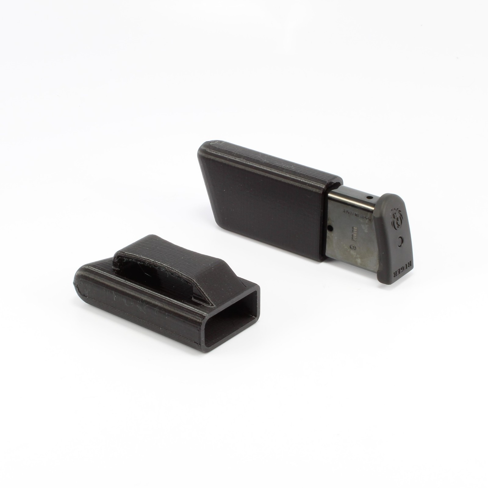 MAGAZINE POUCH FOR RUGER EC9s 9mm - RH SHOOTER - Mag Holder For Belts up to 1.5"