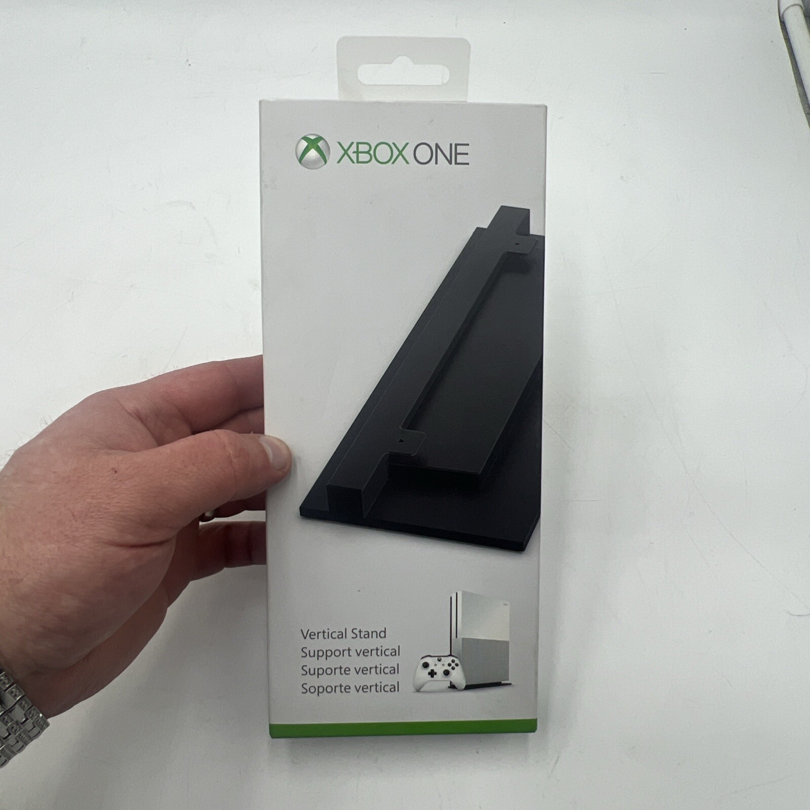 GENUINE XBOX MICROSOFT XBOX ONE S VERTICAL STAND 3AR-0001 IN BOX