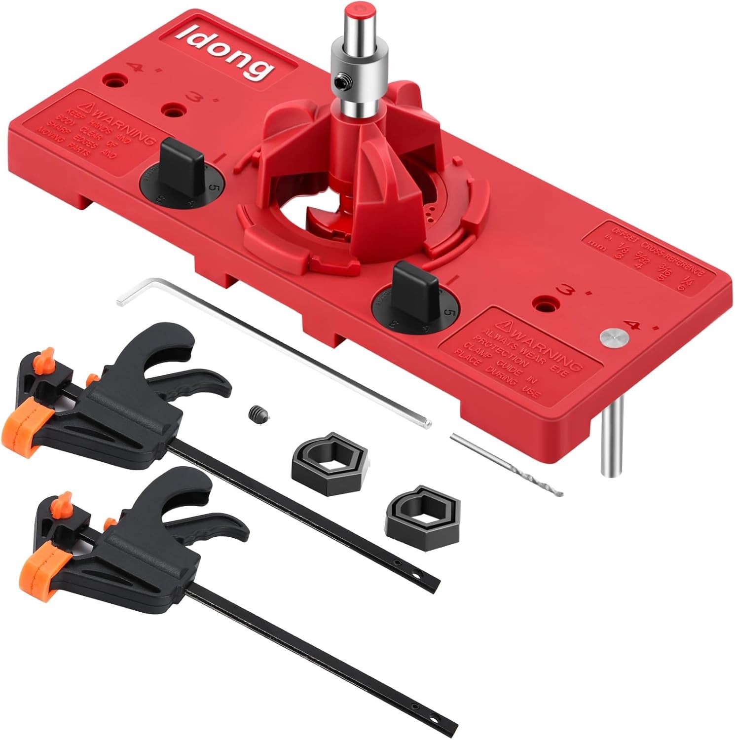 Lightweight 35mm Hinge Drilling Tool with Adjustable Features for Precision Cuts