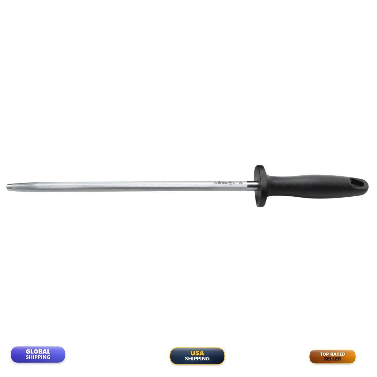Winco K-12S 12" Sharpening Steel