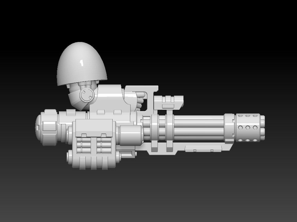 Exterminator Cannon - compatible with Terminator Assault Cannon 40k
