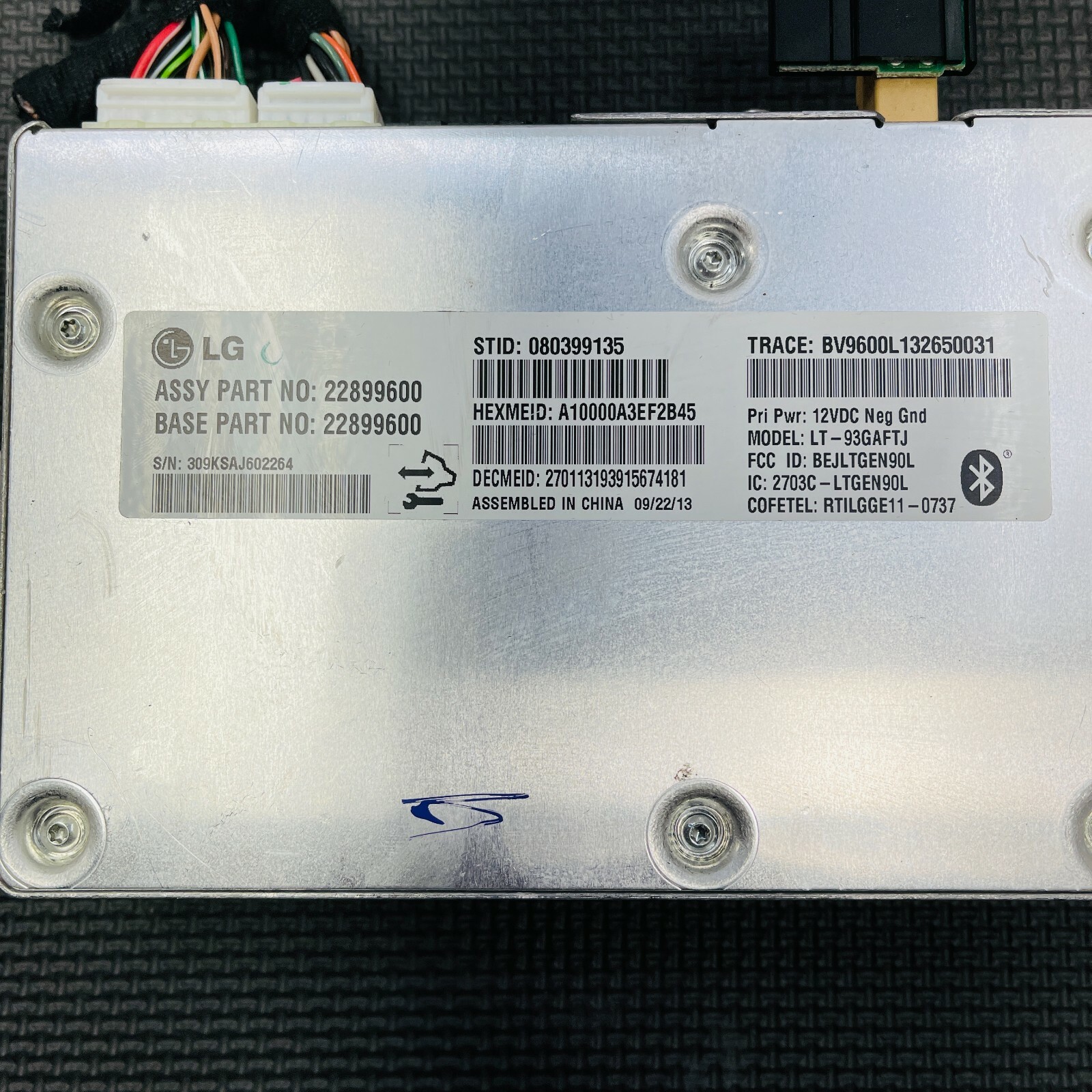 12-14 Cadillac CTS Onstar Communication Interface Module Assembly OEM