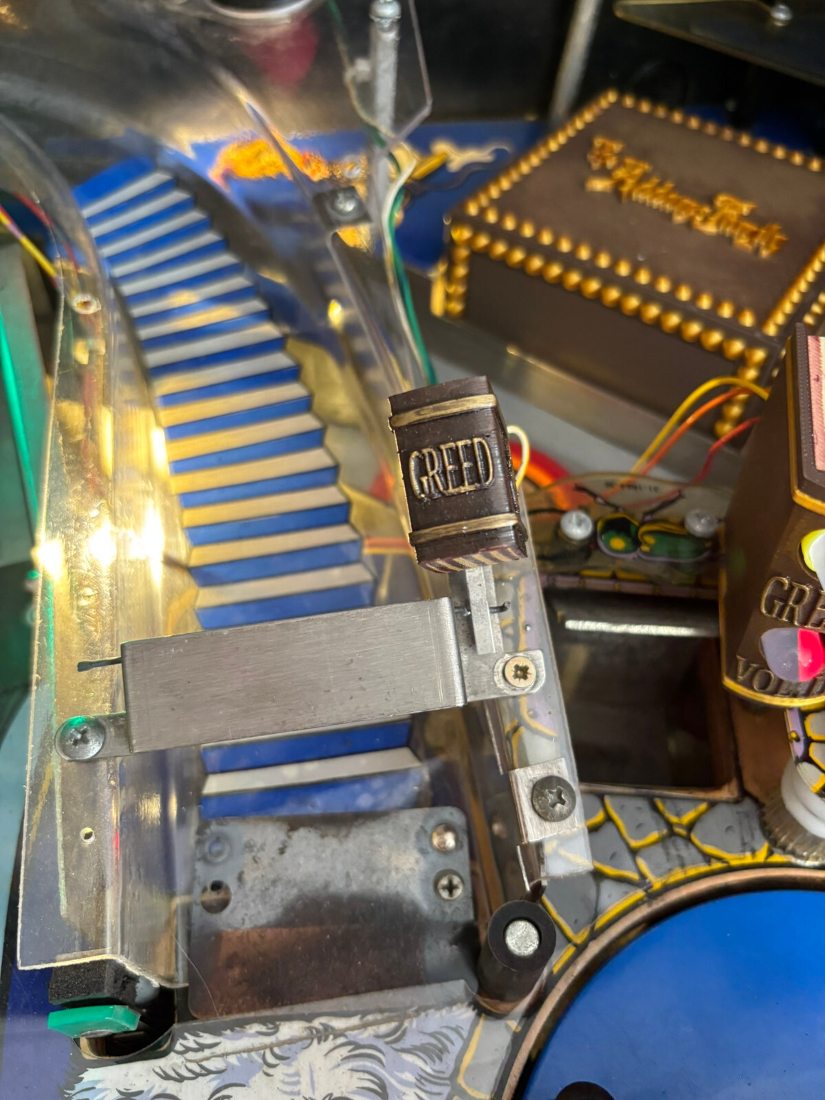 The addams Family pinball TAF Switch Covers