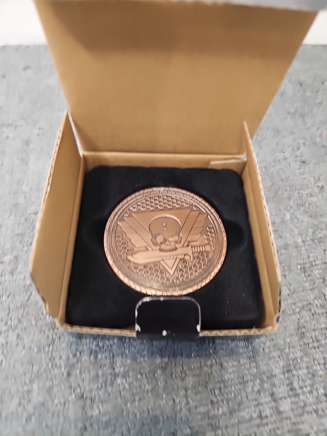 Kill Team OP Promo Medal Warhammer 40000 40K Bronze - Metal