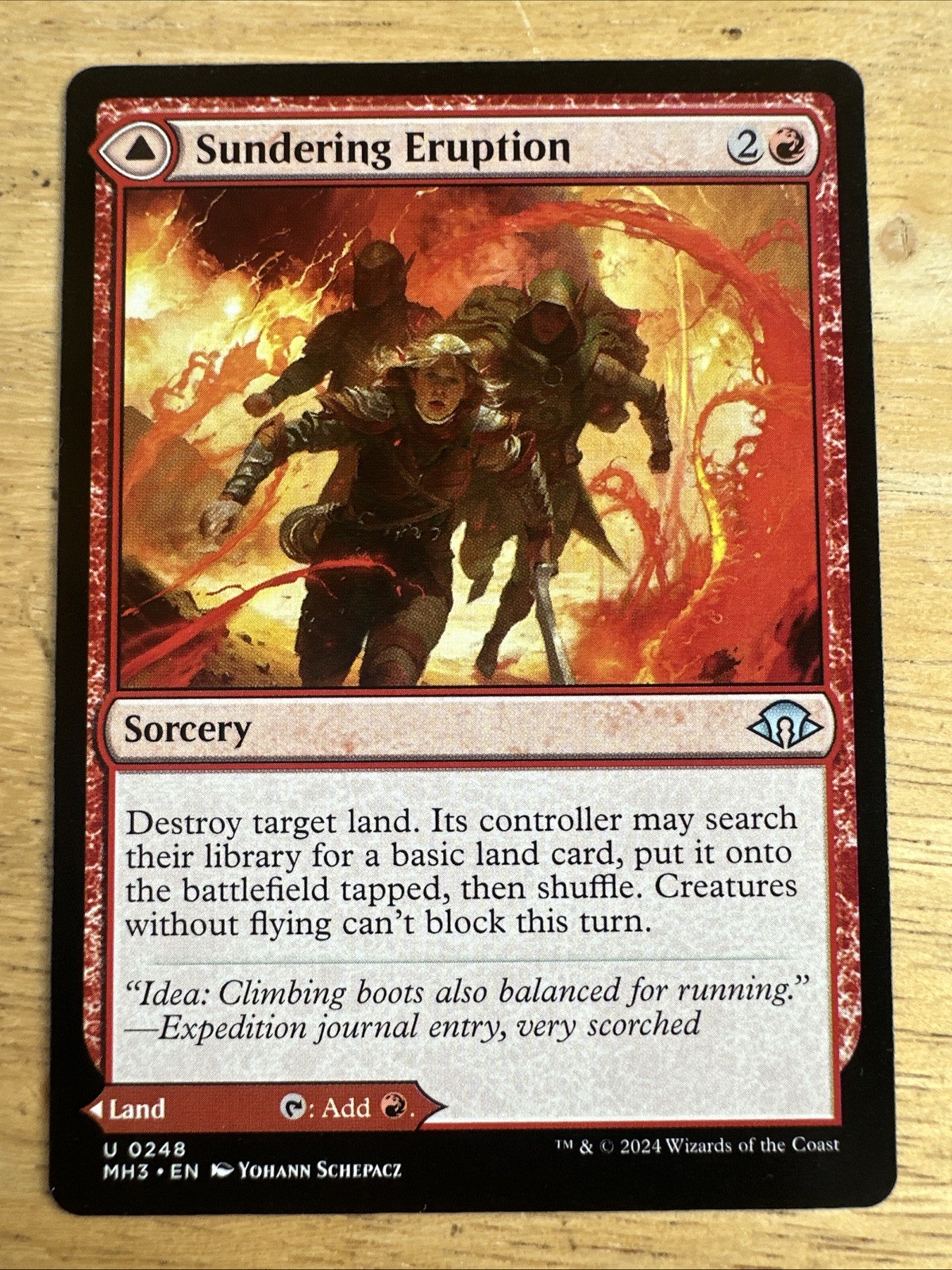 MTG Sundering Eruption | NM | Modern Horizons 3 (MH3)