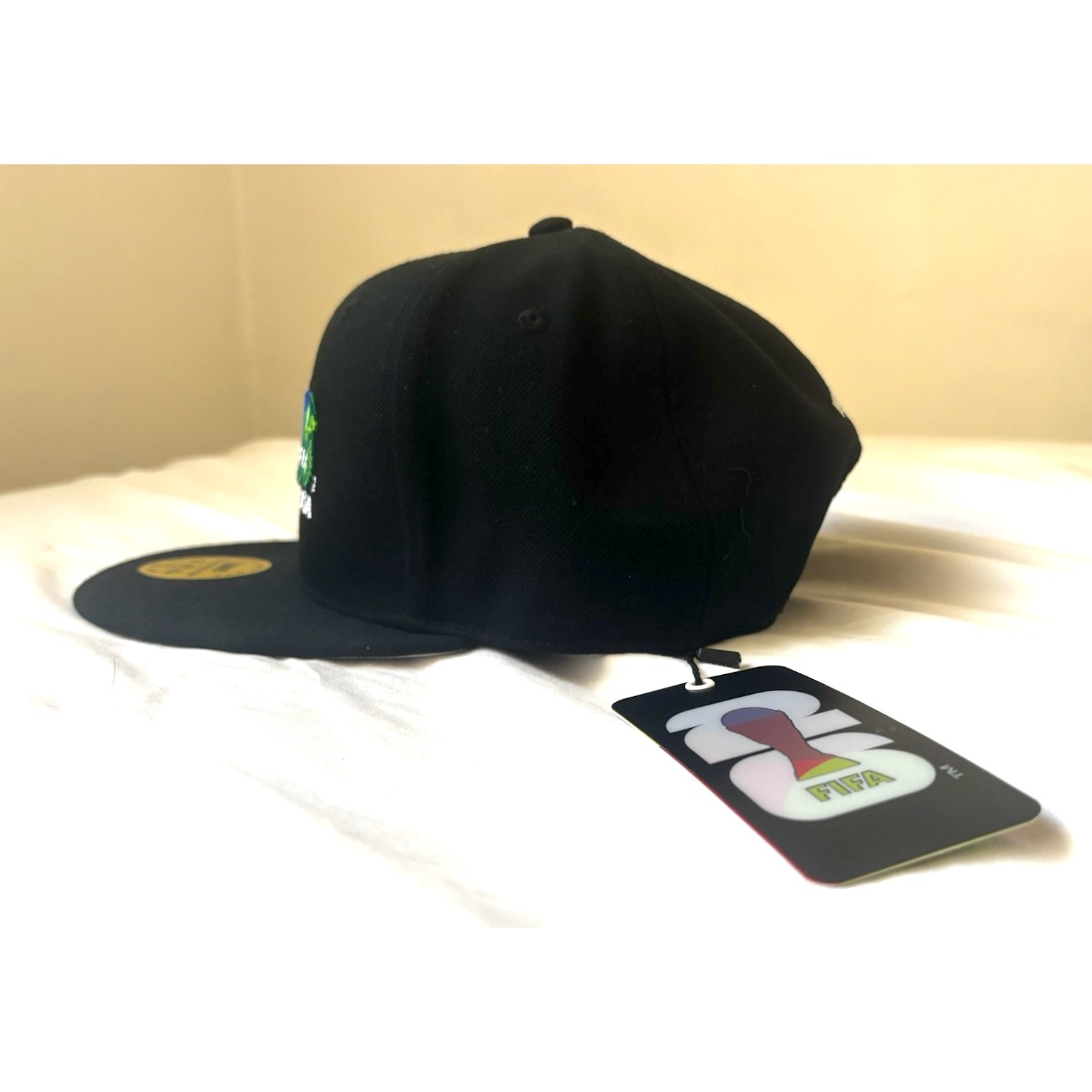 FIFA World Cup 2026 Black CANADA MEXICO USA Snapback Cap Official Licensed Hat