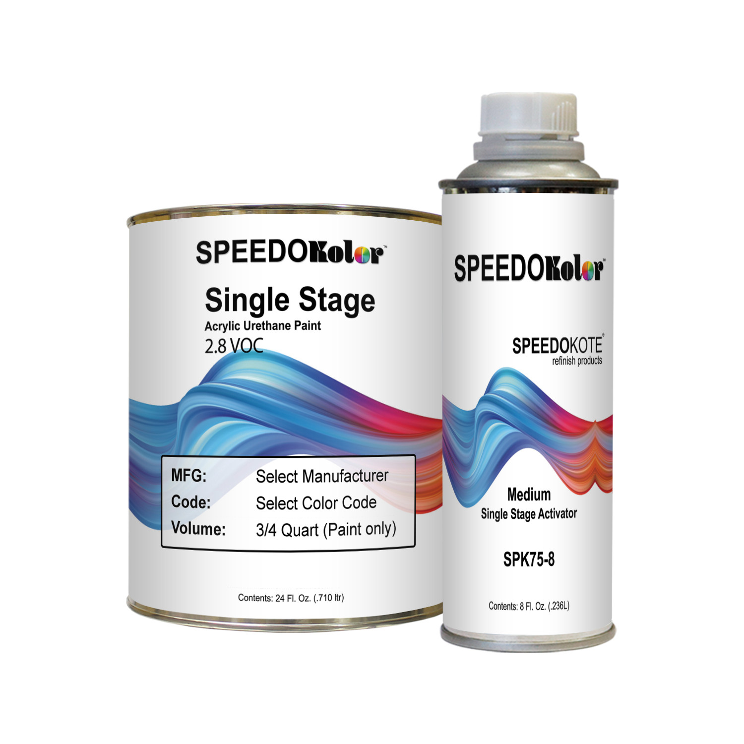 Dodge PW7 Bright White Single Stage Acrylic Urethane Color (Quart Kit)