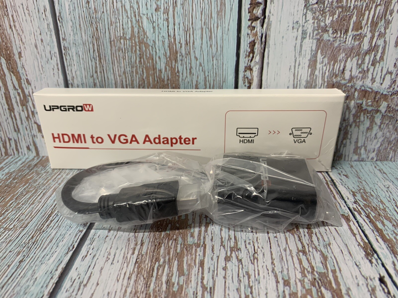 UPGROW HDMI to VGA Adapter HDMI Male to VGA Female Converter Support Computer