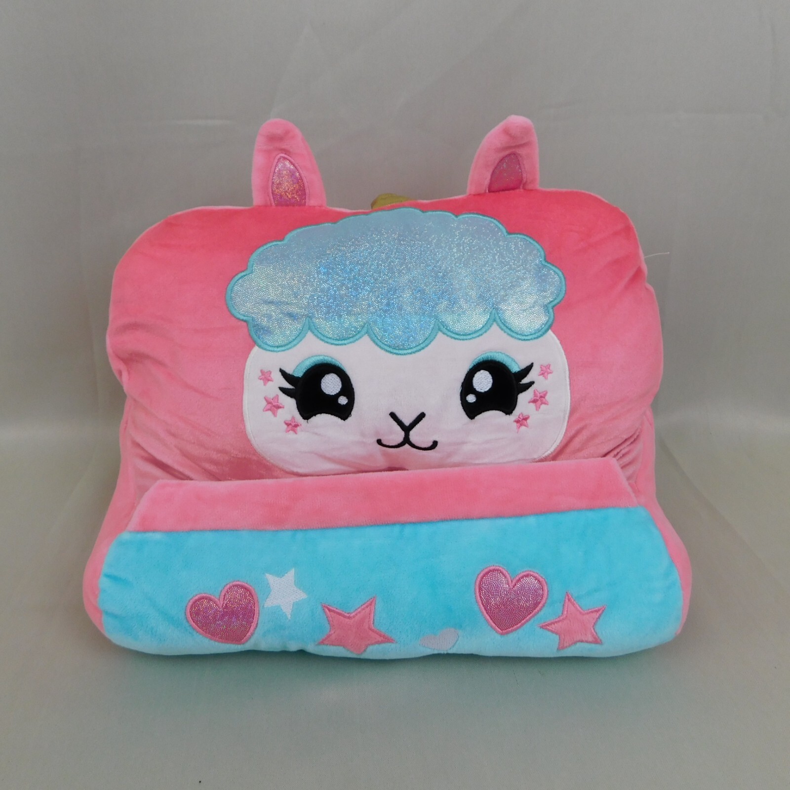 Llamacorn Kids Character Phone Tablet Holder Pillow Stand Llama Unicorn