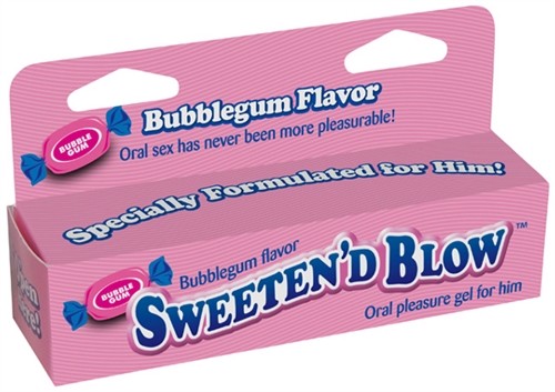 Sweeten'd Blow Bubble Gum 1.5oz - Oral Pleasure Gel for Him