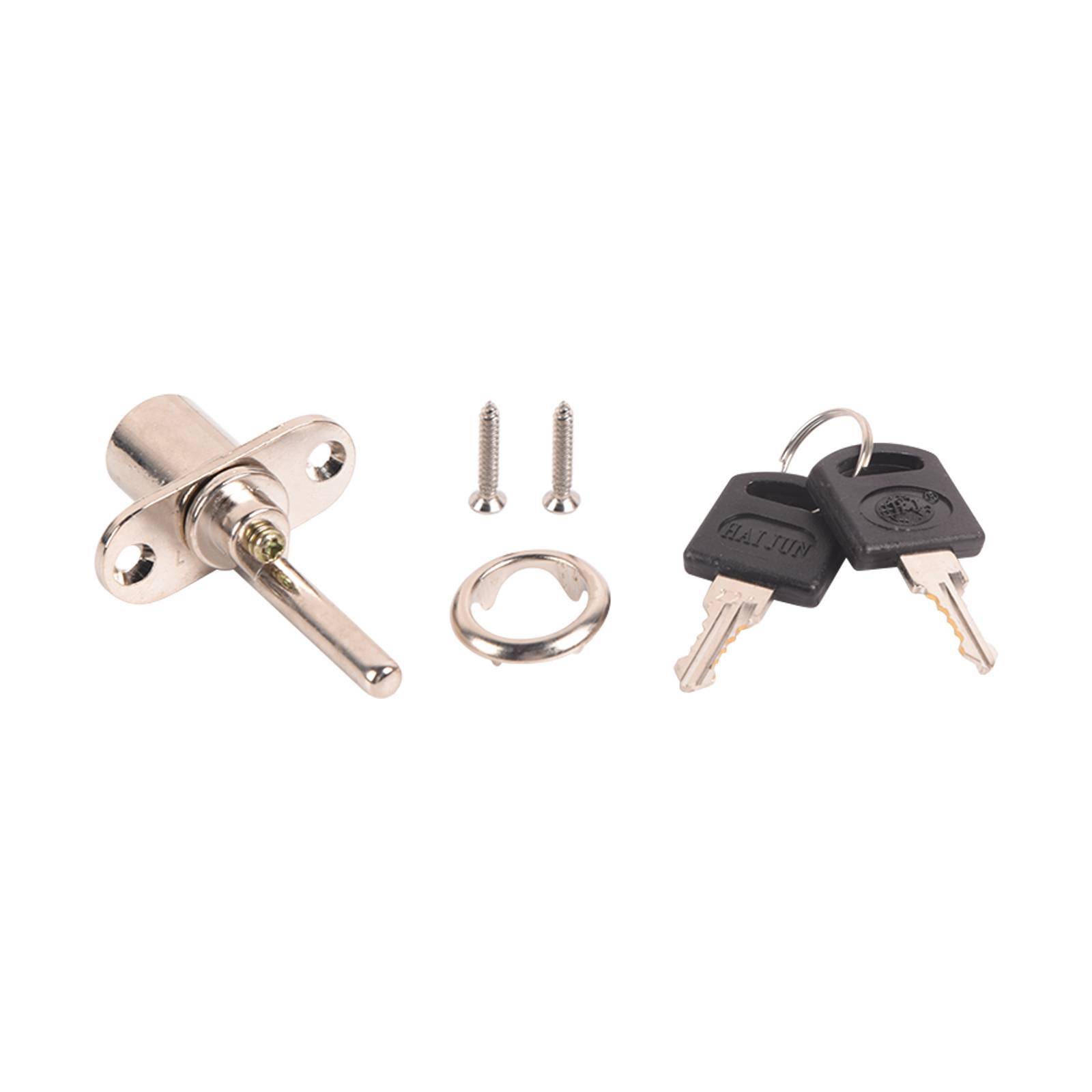 1Pcs Office Desk Lock Cabinet Lock Bore Cabinet Door Locker Set with Keys