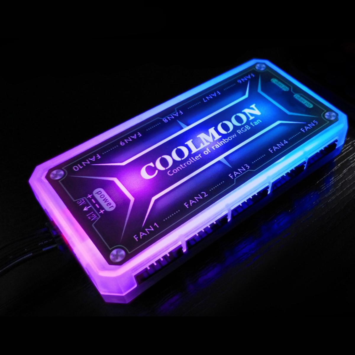 Remote Control Controller With Cable For RGB Cooling Fan Intelligent Controller