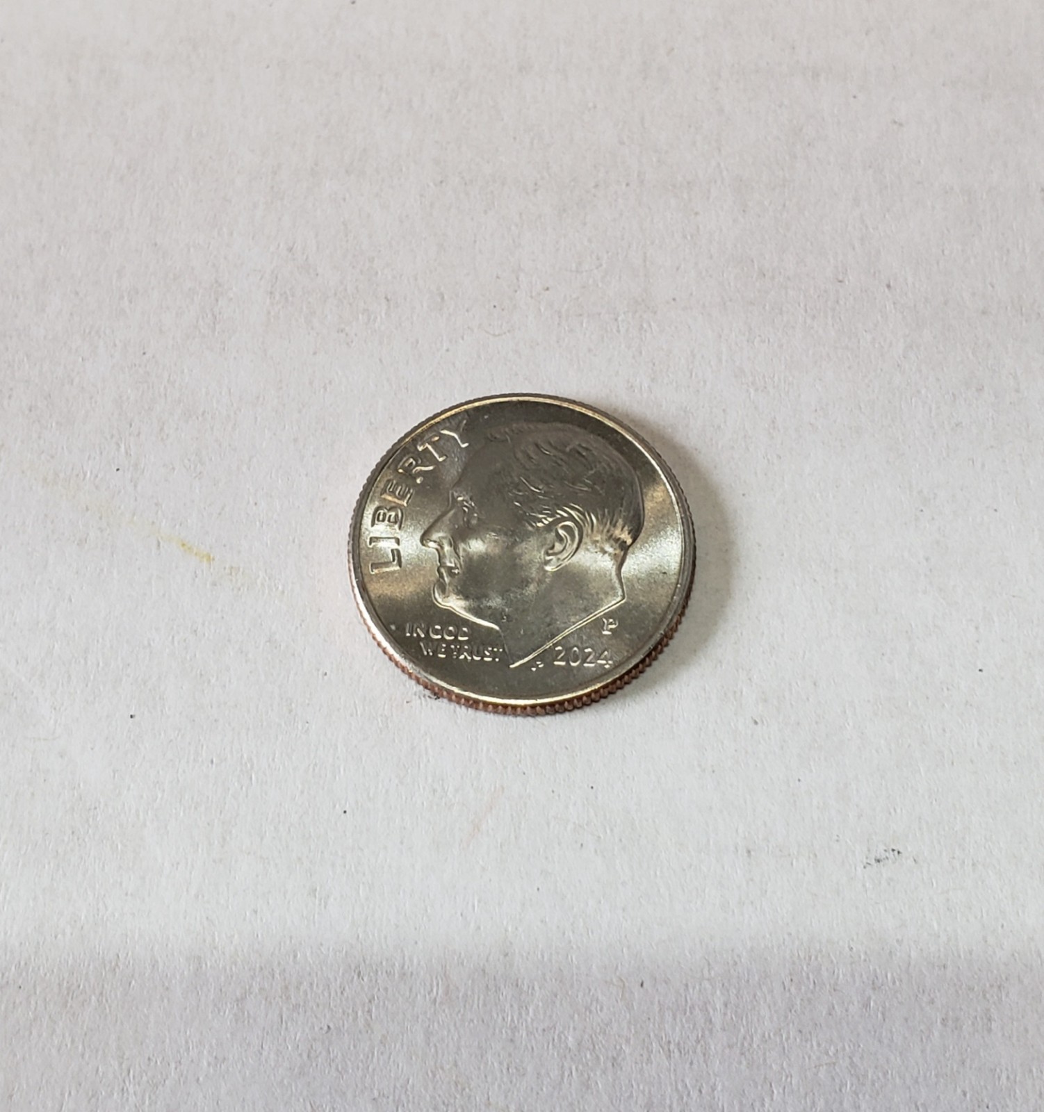 2024 P Dime w/23 Die Chips Errors 5 Obverse Die Chips & 18 Reverse Die Chips