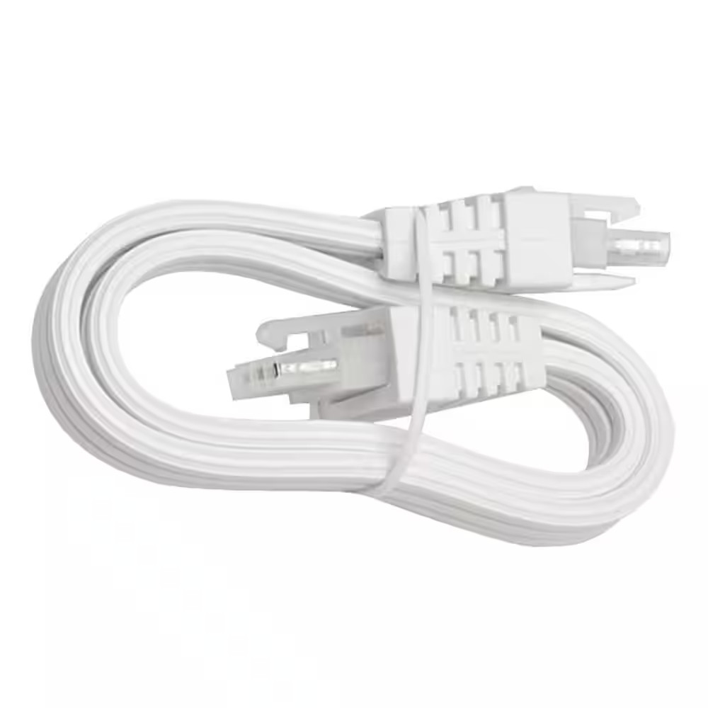 Vera White LED Power Cord Undercabinet