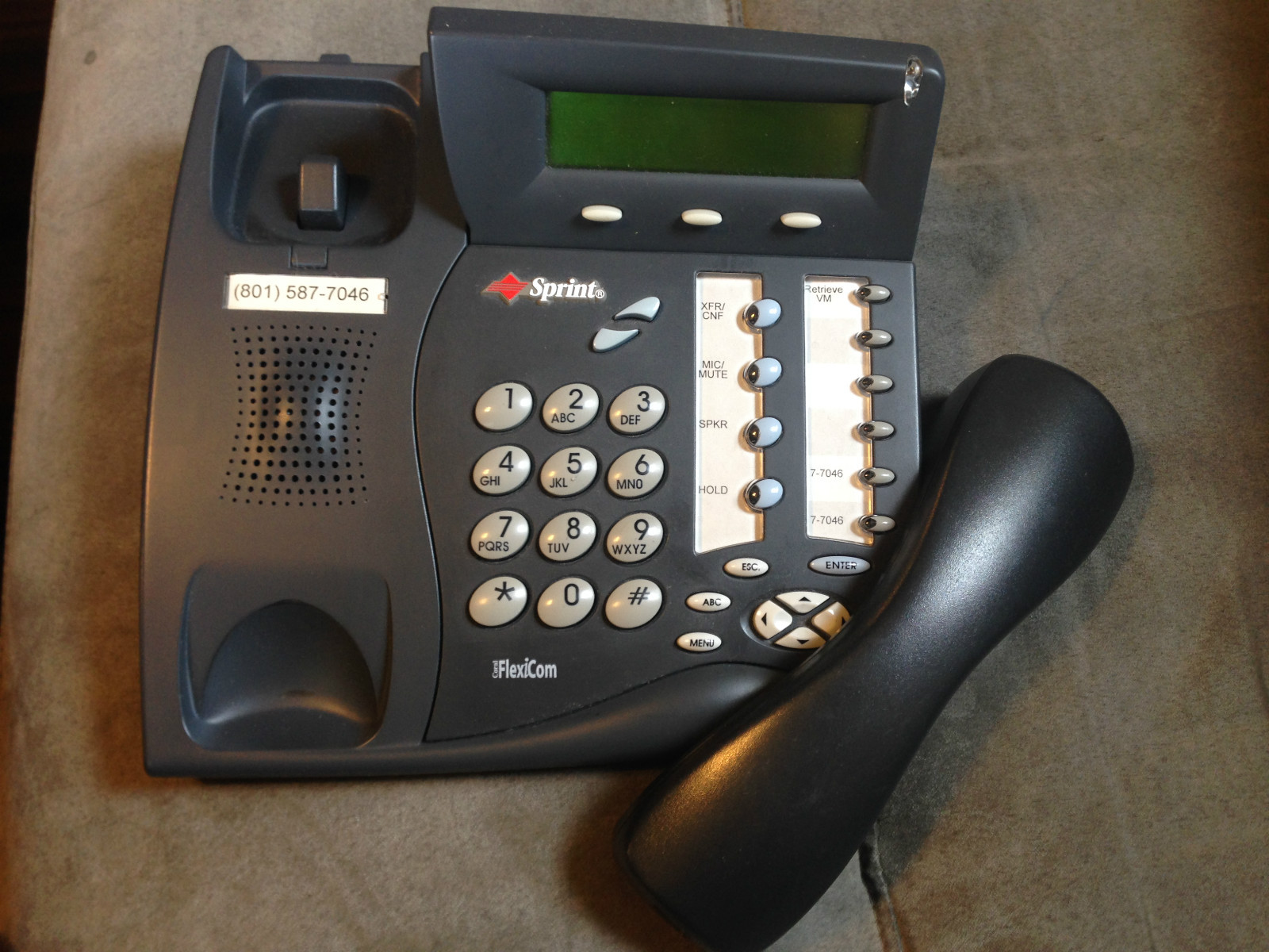 Tadiran Flexset 120S Phone Set Handset Business Office Telephone System Sets