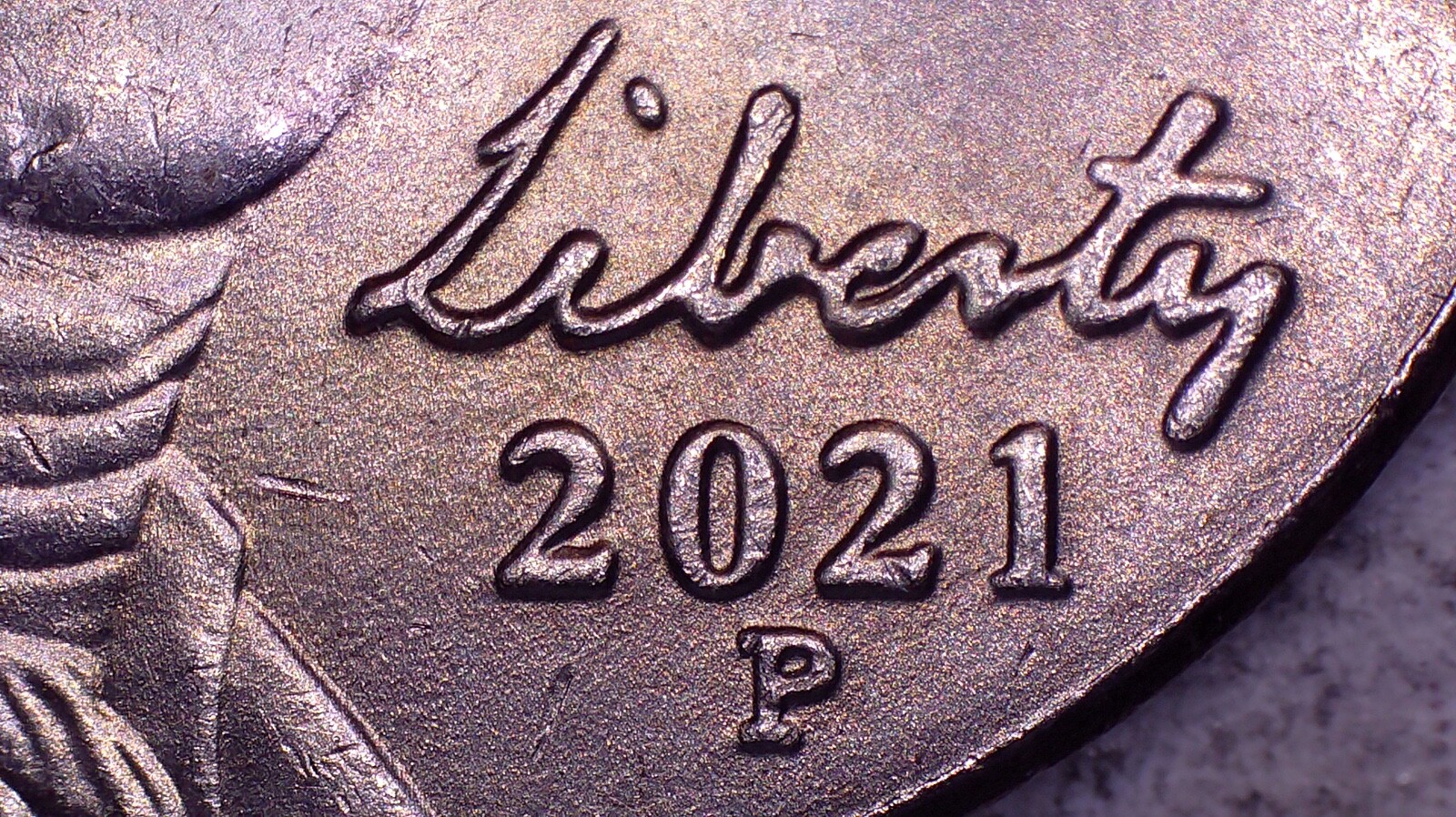 2021 P Jefferson Nickelwith Multiple Reverse Die Chips(#77427)