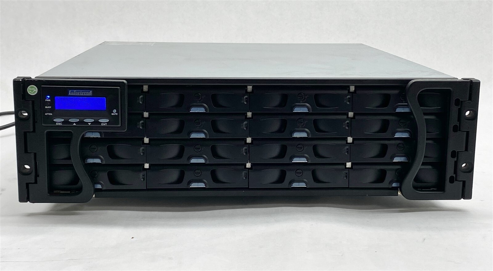 Infortrend ESS16G2B1 16-Bay LFF SAS S16F-G1840 Controller Storage Array 2*PSU