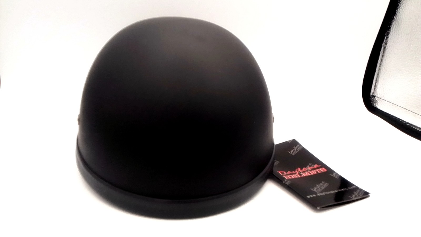 Daytona HALF Helmet 1002B-XS EAGLE- DULL BLACK- XS