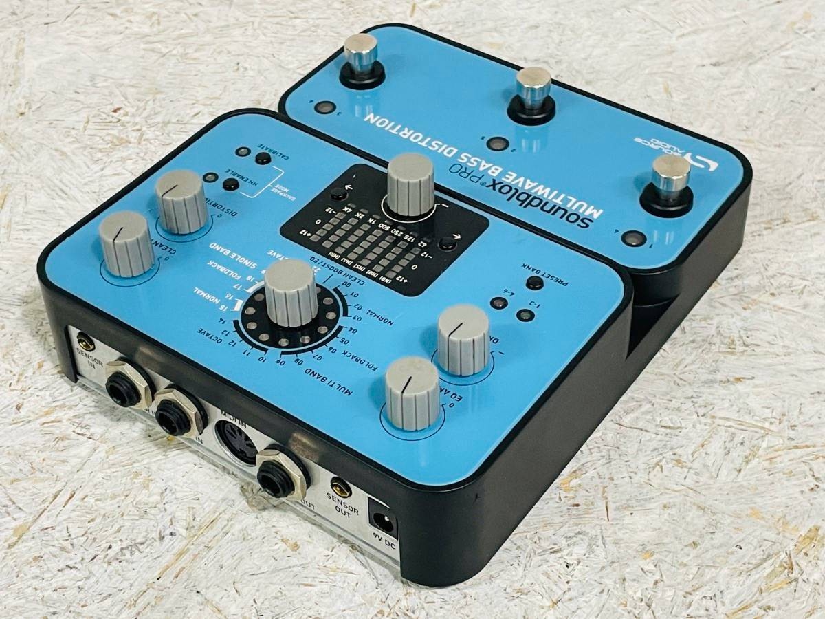 Source Audio Multiwave Bass Distortion Pedal 23 Effects Used
