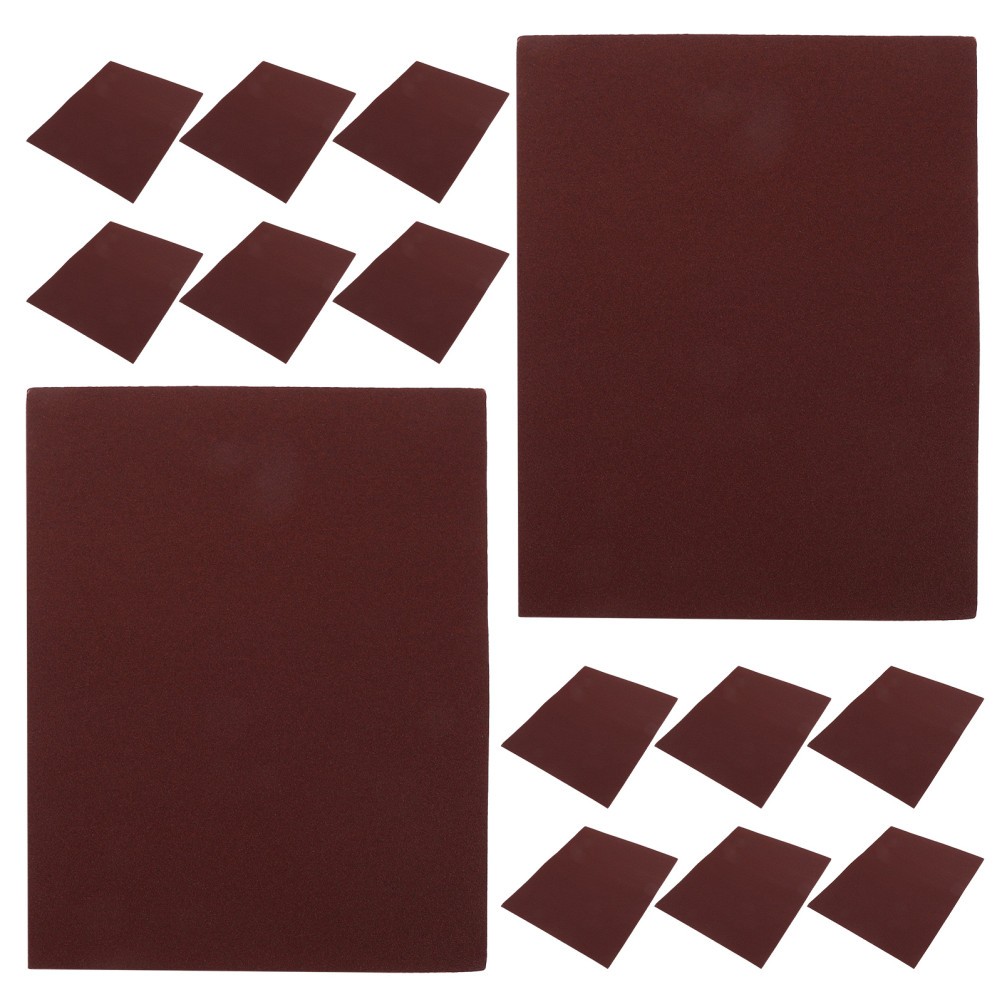 20Pcs Pet Bird Sandpaper Mat Gravel Paper Parrot Cage Floor Abrasive Liner