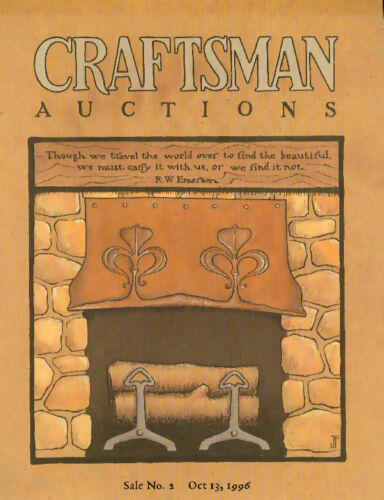 FIVE AUCTION CATALOGS!!! Craftsman Arts & Crafts Stickley Limbert Roycroft