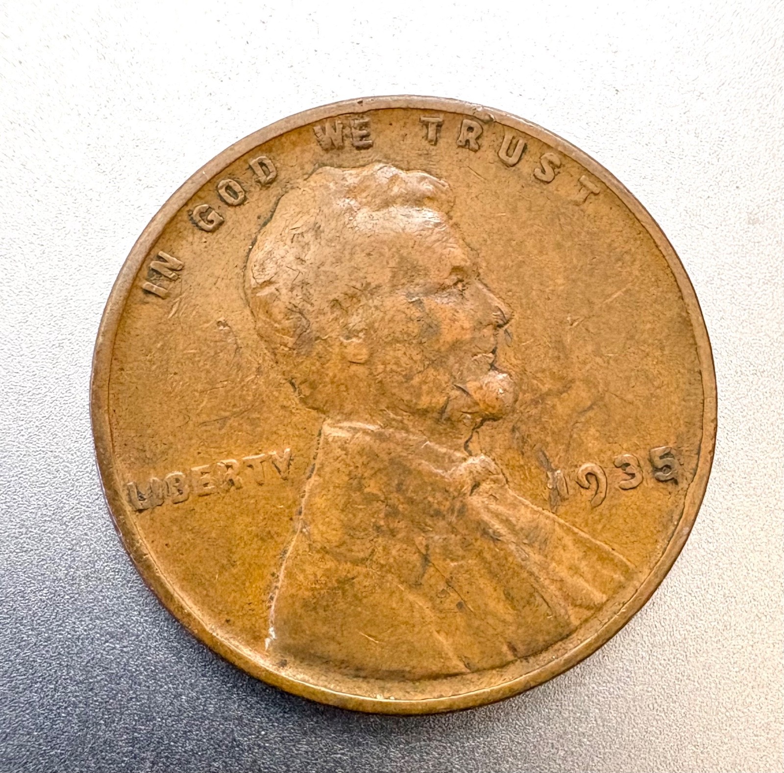 1935 Lincoln cent, combined shipping, INV: 2358
