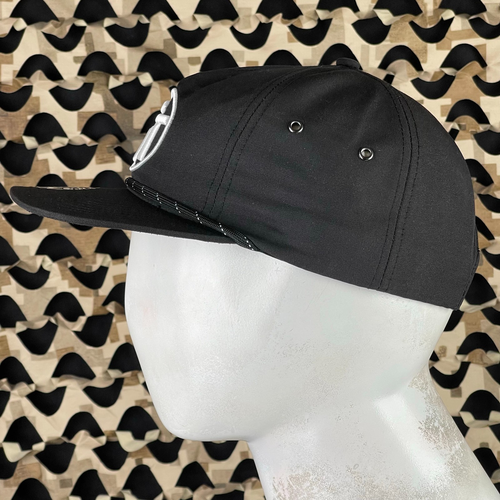 NEW JT Skipper Adjustable Hat - Black
