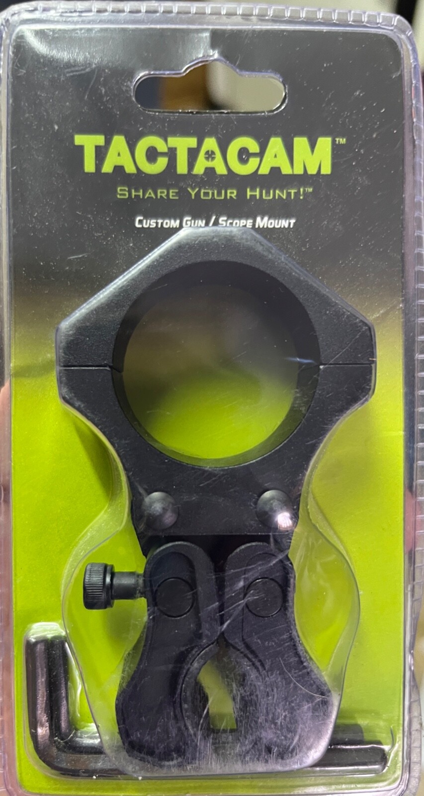 Tactacam m-cg Custom Gun Scope Clamp Camera Rifle Barrel Mount New
